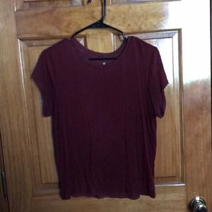 Maroon tee